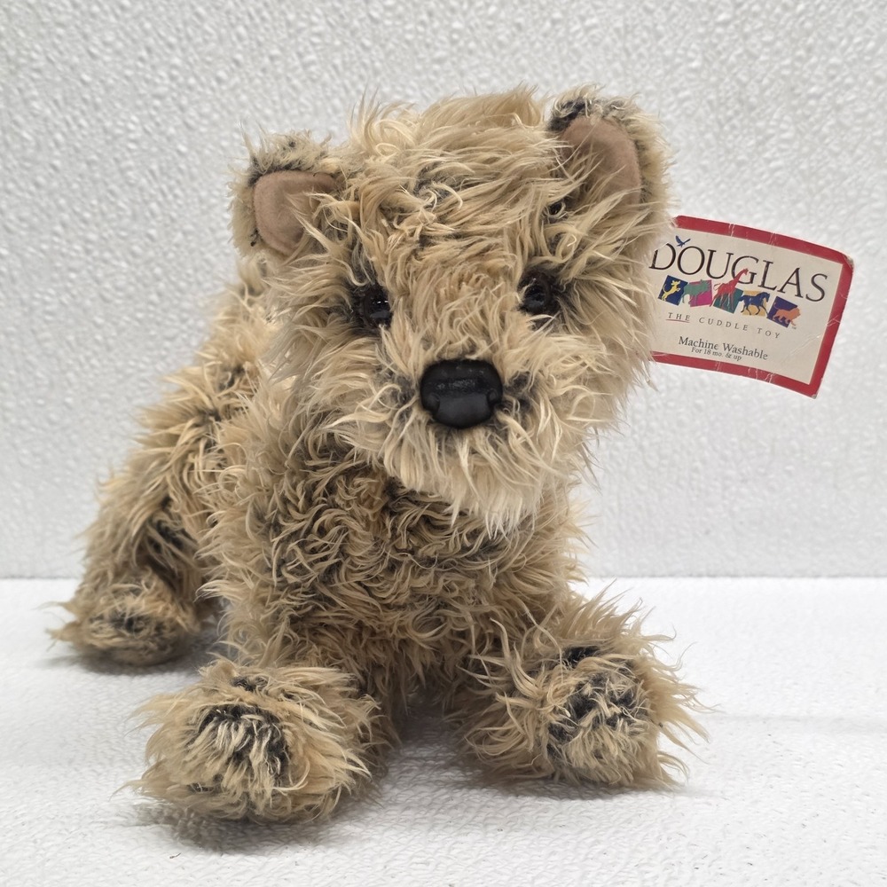 Douglas 2002 Dilly Blonde Cairn Terrier Dog Plush With Tag Rare HTF!